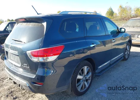2013 Nissan Pathfinder Platinum z USA, uszkodzony, nr VIN 5N1AR2MM9DC600132